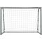 Porta da Calcio con Viti e Picchetti inclusi 240x85x160 cm in pe e Metallo Grigio