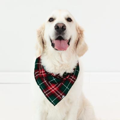 Fireside Plaid Pet Bandana - M/L