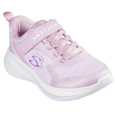 Sneaker SKECHERS "WAVE 92", Kinder, Gr. 35, rosa (hellrosa, kombiniert), Textil, Glitzer, sportlich, Schuhe Image