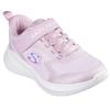 Sneaker SKECHERS "WAVE 92", Kinder, Gr. 34, rosa (hellrosa, kombiniert), Textil, Glitzer, sportlich, Schuhe
