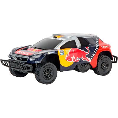 RC-Auto CARRERA "Carrera RC, Peugeot 2008 DKR 2016 - Red Bull, 2,4 GHz", bunt, Fernlenkfahrzeuge, Kinder