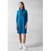 Sweatkleid CECIL, Damen, Gr. XXL (46), US-Größen, blau (dynamic aqua blau), Stoff, 48% Modal, 46% Polyester, 6% Elasthan, unifarben, casual, normal kniefrei, hoch geschlossener Ausschnitt, Langarm Bündchen, Kleider, soft und trageangenehm