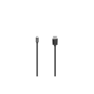 Hama 00200710 DisplayPort-Kabel 1,5 m Mini DisplayPort Schwarz Image