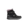 Winterstiefel JACK WOLFSKIN "POLAR BEAR-G TEXAPORE MID VC K", Kinder, Gr. UK 2 - EU 34, Normalschaft, grau (phantom), Hauptmaterial: Synthetic; ;Second Material: Textile; Futter: Texapore Core ;Sole: Rubber / EVA; 100% Rubber/ EVA, Schuhe