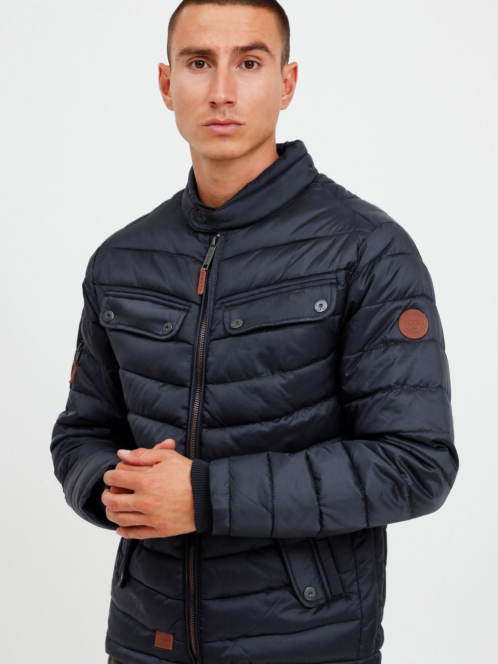 BLEND Steppjacke Herren blau, XL Image