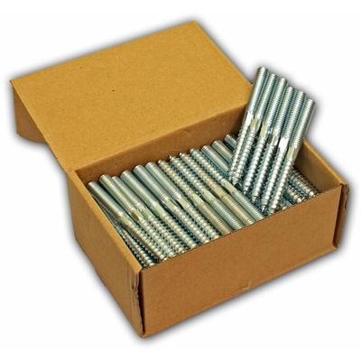 100x Stockschrauben M8 x 50 mm Schraubstifte Holzschrauben mit Image