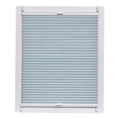 Büscher Sunlines Wabenplissee Lichtschutz 75 cm breit blau, 75x150 cm
