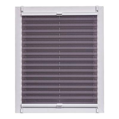 Büscher Sunlines Plissee »Crepe« Lichtschutz 55 cm breit grau, 55x150 cm