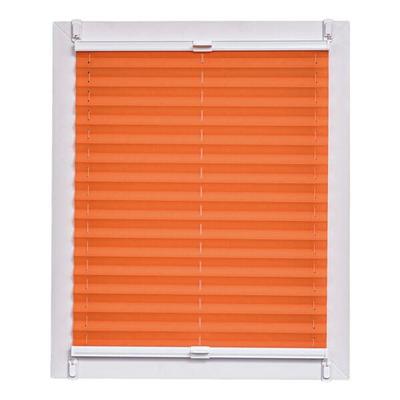 Büscher Sunlines Plissee »Crepe« Lichtschutz 65 cm breit orange, 65x150 cm