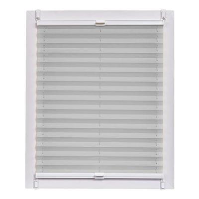 Büscher Sunlines Plissee »Crepe« Lichtschutz 70 cm breit grau, 70x150 cm