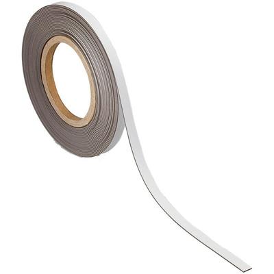 MAUL Kennzeichnungsband Breite 1 cm weiß, 1 cm