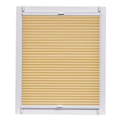 Büscher Sunlines Wabenplissee Lichtschutz 80 cm breit gelb, 80x150 cm