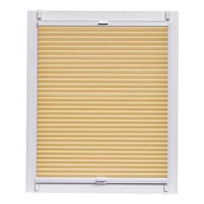 Büscher Sunlines Wabenplissee Lichtschutz 105 cm breit gelb, 105x150 cm