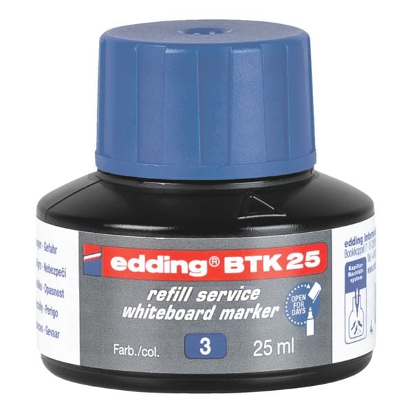 Edding Nachfülltinte für Whiteboard-Marker »BTK 25« blau Image