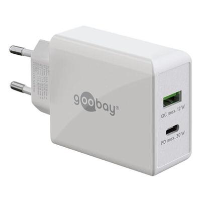 goobay Schnellladegerät Dual USB-C PD Image