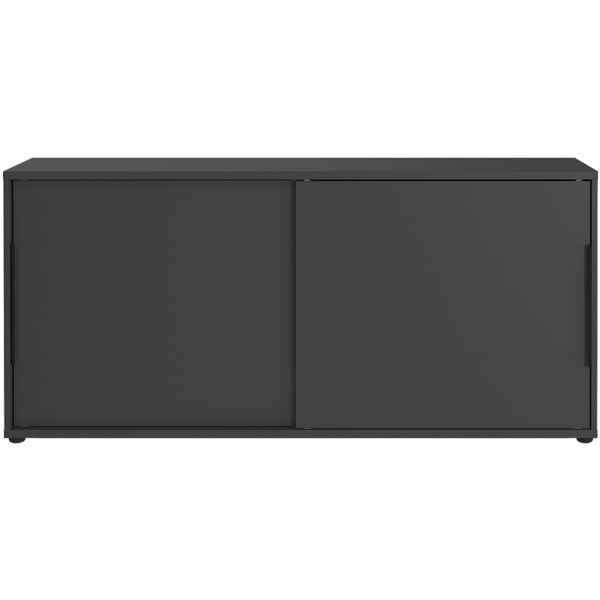 Germania-Werke Schiebetürenschrank »Mailand« grau, 160x74x40 cm