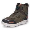 Winterboots DOCKERS BY GERLI, Kinder, Gr. 36, grün (khaki, kombiniert), Nubuklederimitat, Textil, sportlich, Schuhe, Freizeitstiefel mit wasserabweisendem DOCK-Tex