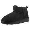 Winterboots ARA "ALASKA", Damen, Gr. 37, schwarz, Veloursleder, Lammfell, unifarben, sportlich, Schuhe, Schlupfboots, Snowboots, Winterboots in Bequemweite H = sehr weit