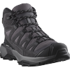 Wanderschuh SALOMON "X ULTRA 360 LEATHER MID GORE-TEX", Gr. 37, grau (shark), Nubukleder, Synthetik, sportlich, Schuhe, wasserdicht