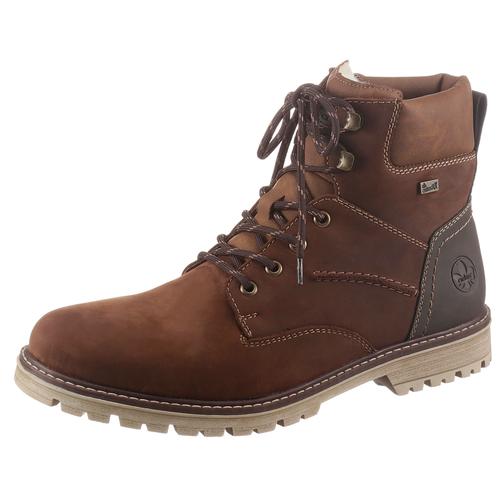 Schnürstiefel RIEKER Gr. 40, braun Herren Schuhe Herbstschuh Schnürboots mit Rieker-TEX Ausstattung