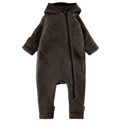Mikk-Line - Wool Baby Suit with Ears - Overall Gr 74 schwarz Image