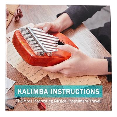 17 Tones Cherry Blossoms Shape Kalimba with Piano Box - 17 Tones