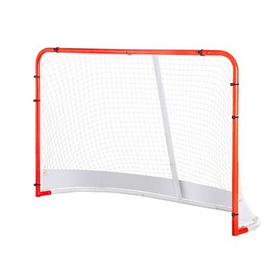 Youth Street Hockey Net, Indoor Outdoor Steel Hockey Goal, Portable Lightweight Youth Street + Roller for Kids