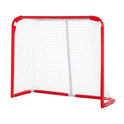 Youth Street Hockey Net, Indoor Outdoor Steel Hockey Goal, Portable Lightweight Youth Street + Roller for Kids