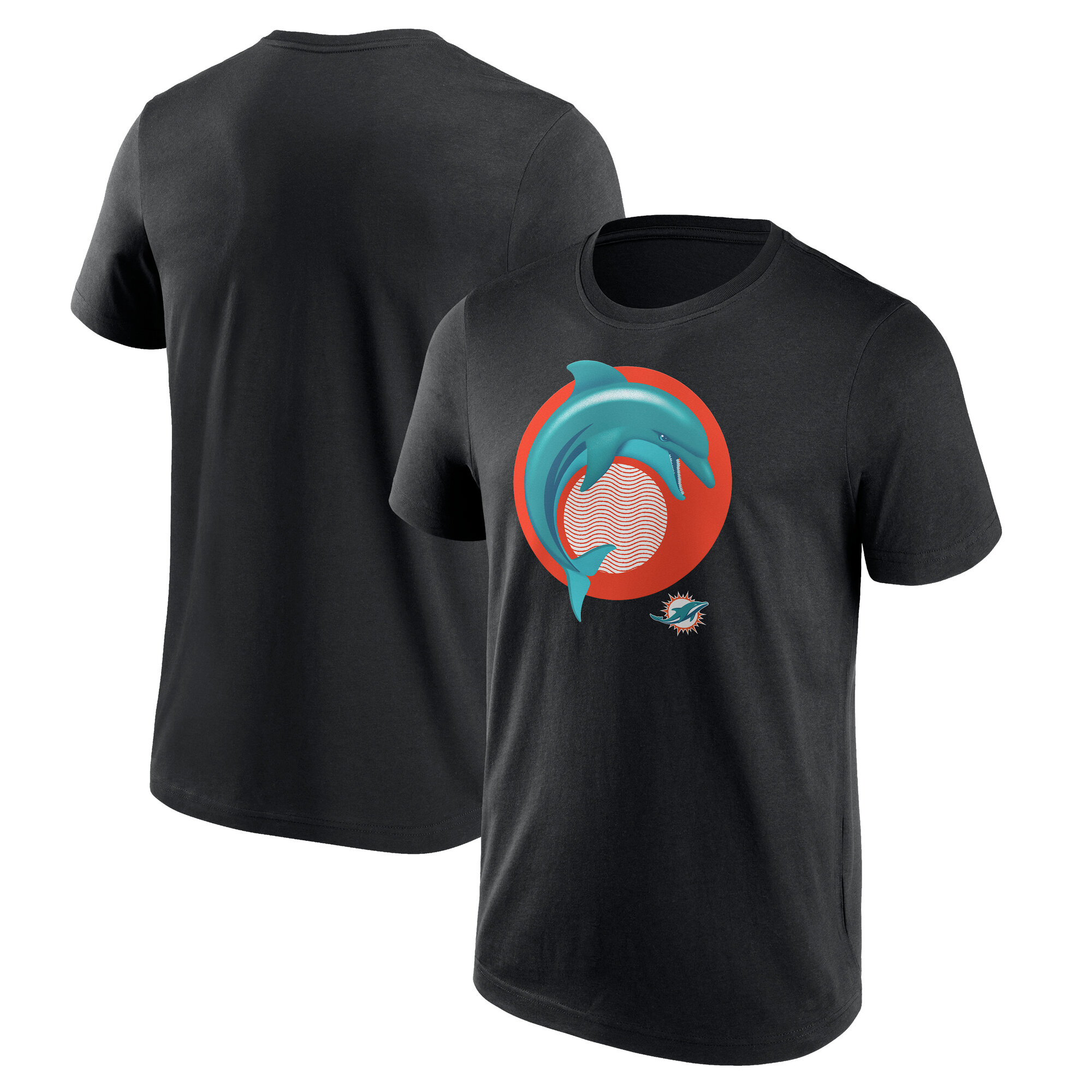 Miami Dolphins Illustration T-Shirt - Herren Image