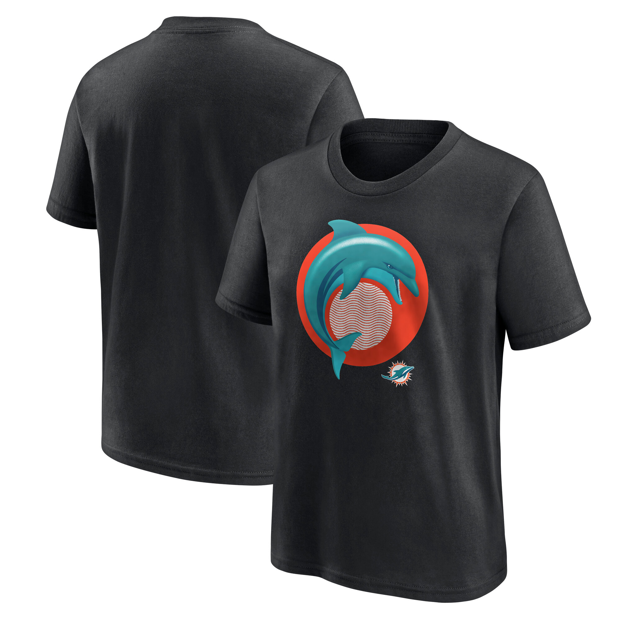 Miami Dolphins Illustration T-Shirt - Jugendliche Image