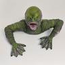 Halloween Lizard Man Wall Decoration Green Home Horror Green Lizard Man Monster Decoration