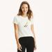 Nautica Women's J-Class Sequin Graphic T-Shirt Marshmallow, XXL