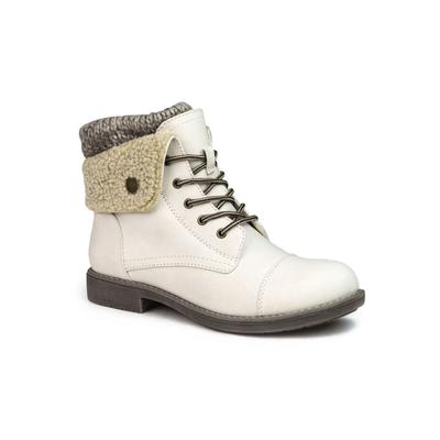 Wide Width Women's Duena Boot by Cliffs in White (Size 8 W)