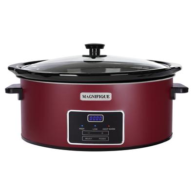 Homecookin 6,7 Quart Digital Display Programmable Slow Cooker