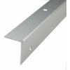 PROVISTON Treppenkanten- & Winkelprofil Aluminium 39 x 29 x 1000 mm Silber Winkelprofil