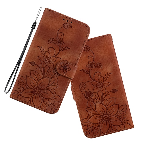 Handy Hülle Handyhüllen Für iPhone 17 Pro Max 17 Air 16 15 14 Pro Max Plus 13 12 11 Pro Max Mini Rückseite Mit Ständer Mit Handgelenkschlaufe Kartenfach Retro TPU PU-Leder Image