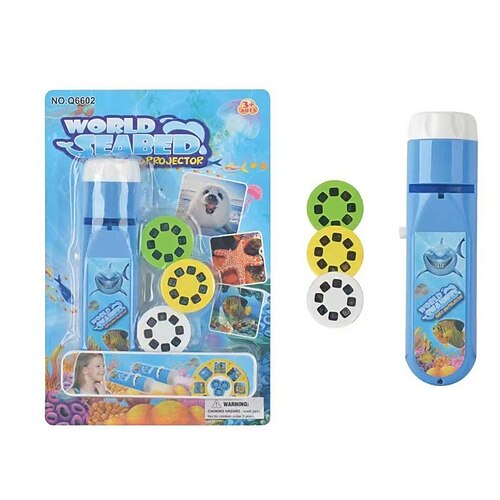 interaktive Dinosaurier-Projektor-Taschenlampe ein Spaß pädagogisches Geschenk für kreative Kinder Halloween/Erntedankfest Weihnachtsgeschenk Ostergeschenk Image