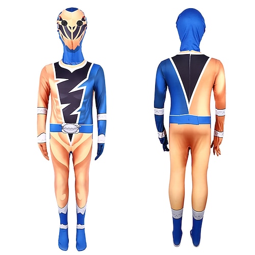 Buchwoche 2026 Mächtige Helden Kishiryu Sentai Ryusoulger Bodysuits Kostüme for Herren Damen Jungen Kinder Erwachsene Maskerade Party Leistung Image