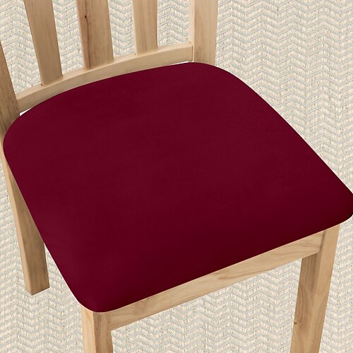 Sitzbezüge für Esszimmer und Hocker Stuhlhussen dehnbare und langlebige Möbelschoner für eine stilvolle und gemütliche Wohnkultur Image