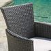 Christopher Knight Home 346205 Malta Clementine Outdoor Wicker Dining Chairs (Set of 2) 2-Pcs Set Grey