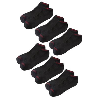 Men’s Big & Tall Reebok Low Cut Socks, 6-pack by Reebok in Black (Size 13-16)