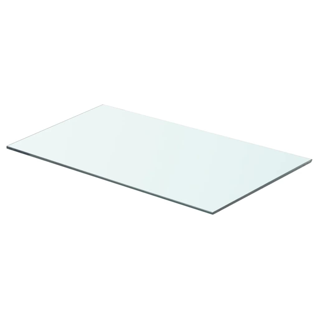 vidaXL Regalböden 2 Stk. Glas Transparent 60 x 30 cm Image