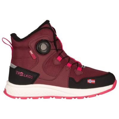 Trollkids - Kid's Bergen Winter Mid Cut - Winterschuhe 32 | EU 32 rot Image