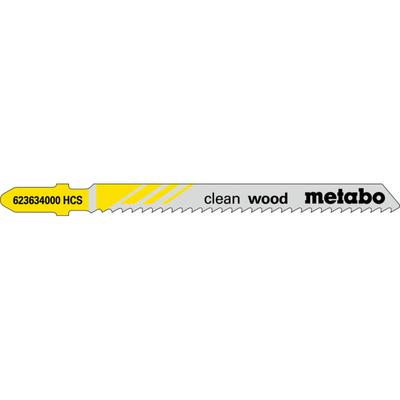 Stichsägeblätter 'clean wood' 74/2,5 mm 100 Stk. - Metabo Image