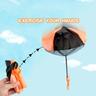 Kids' Outdoor Fun - No-Battery Needed Anti-Tangle Throwing Army Parachute Toy For Children