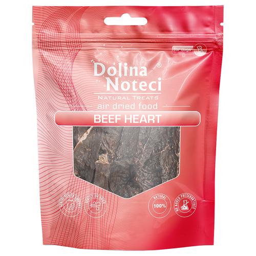 Sparpaket: 3x100g Dolina Noteci Natural Treats Rinderherz Hundesnacks