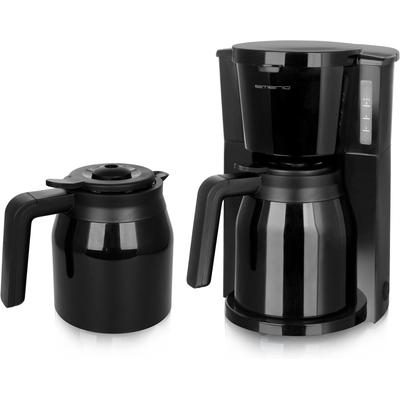 EMERIO Filterkaffeemaschine "CME-125050, inkl. 2x 1,0L Thermokannen", schwarz, 8 Tasse(n), Kaffeemaschinen Image