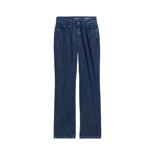 TOM TAILOR DENIM Damen Emma Jeans mit Tencel™ Lyocell, blau, Uni, Gr. 32