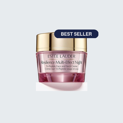 Resilience Multi-Effect Night Moisturiser Tri-Peptide Face and Neck Crème - 72-Hour Hydration, Oil-Free, Size: 50ml