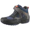 Winterstiefel GEOX "J NEW SAVAGE BOY B ABX", Kinder, Gr. 31, blau (blau, grau), Lederimitat, Textil, casual, Schuhe, Trekkingboots, Winterstiefel, Kindergartenschuh mit Warmfutter